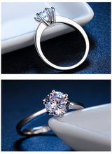 Load image into Gallery viewer, Crystal Wedding Ring for Bridal