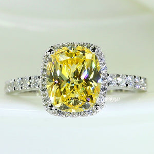Crystal Engagement Rings For Women